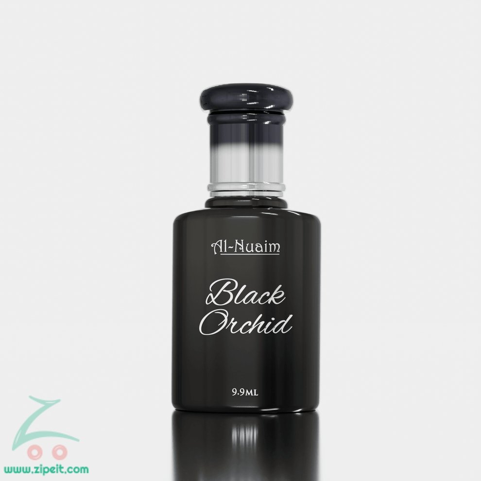 Black Orchid Alcohol-Free Attar Roll-On 9.9ml – Al Nuaim | Exotic Floral-Woody Fragrance for Men & Women